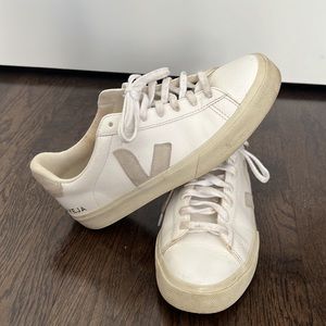 Veja Sneaker Shoe White + Grey